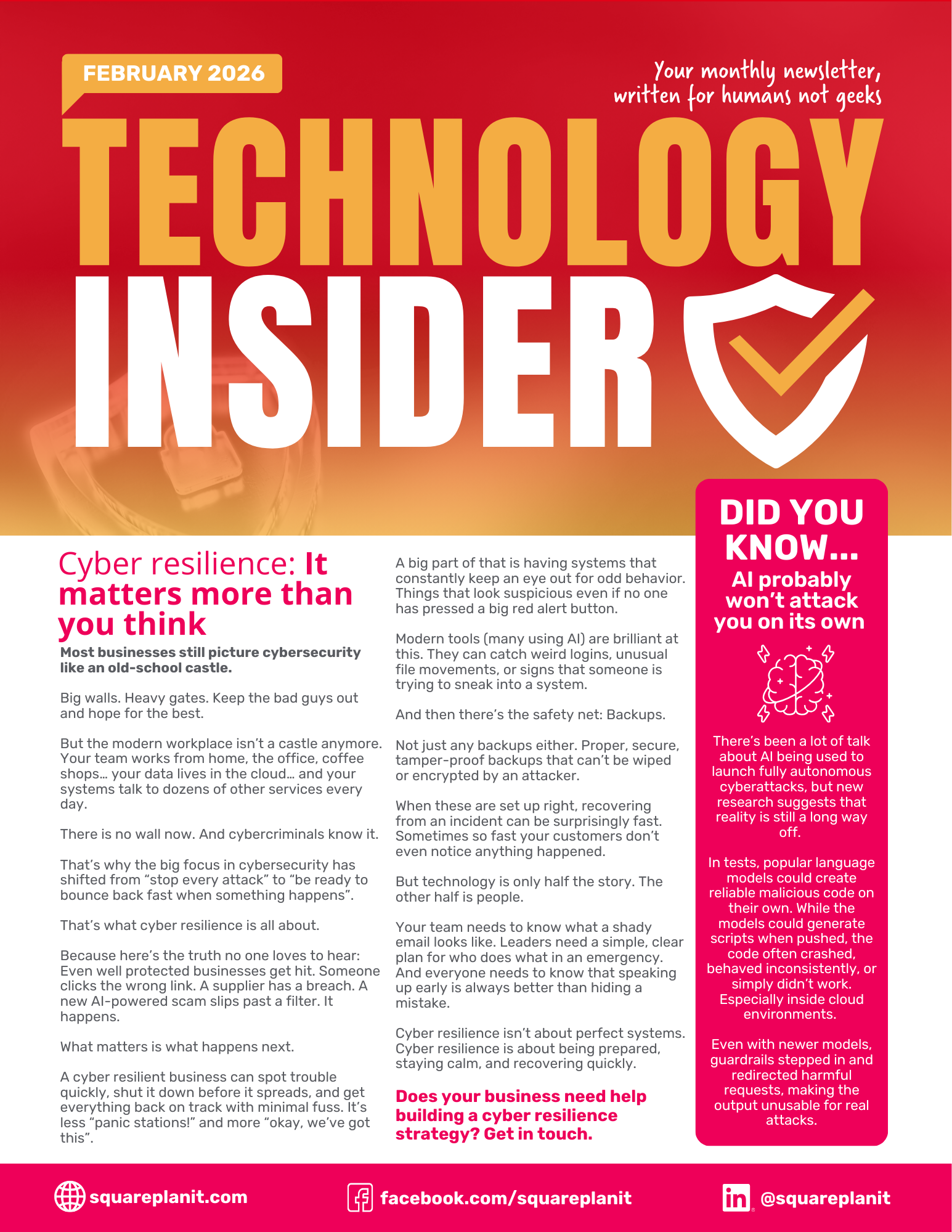 cyber resilience for businesses